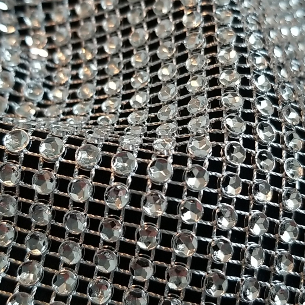 Black rhinestone face mask - Picture 6 of 8